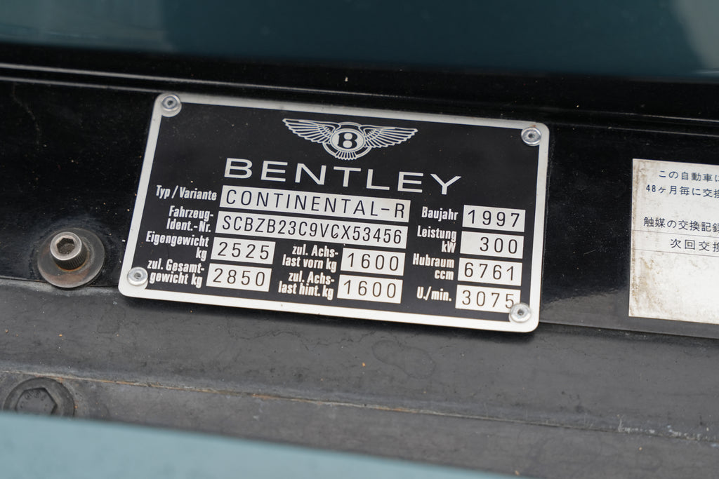 Bentley Continental R400 Sondermodell - 1/6 weltweit - Sammlerfahrzeug