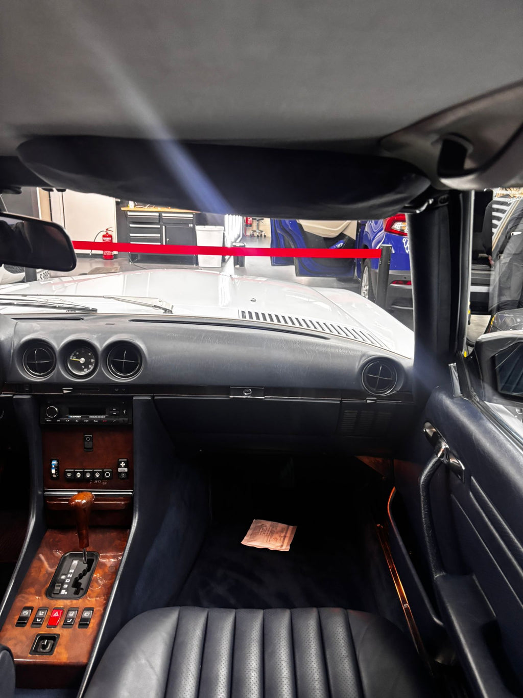 Mercedes-Benz SL 500 (R107) Deutsches Fahrzeug | H-Gutachten | neues Verdeck