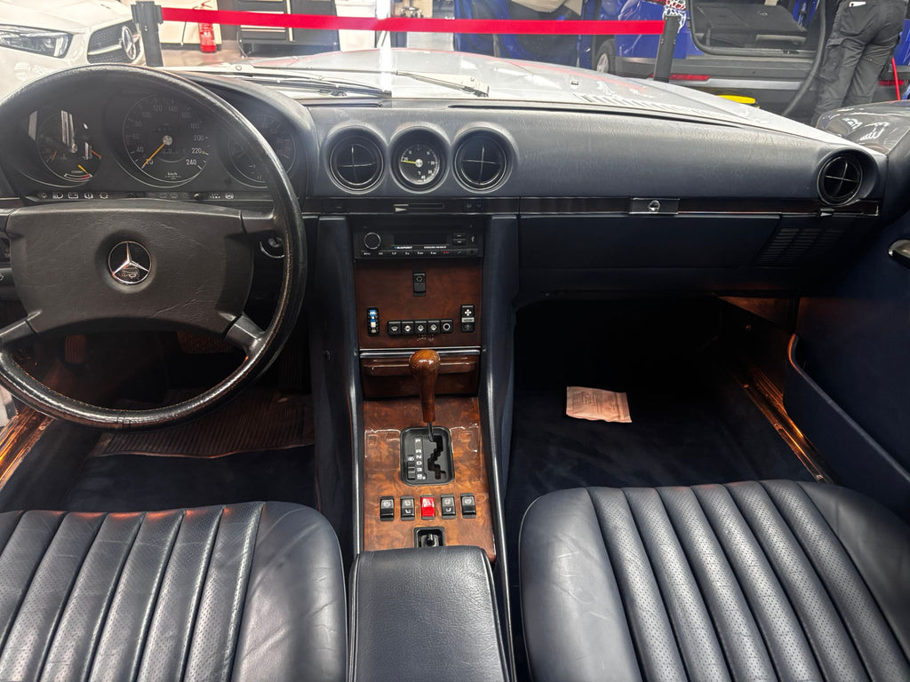 Mercedes-Benz SL 500 (R107) Deutsches Fahrzeug | H-Gutachten | neues Verdeck