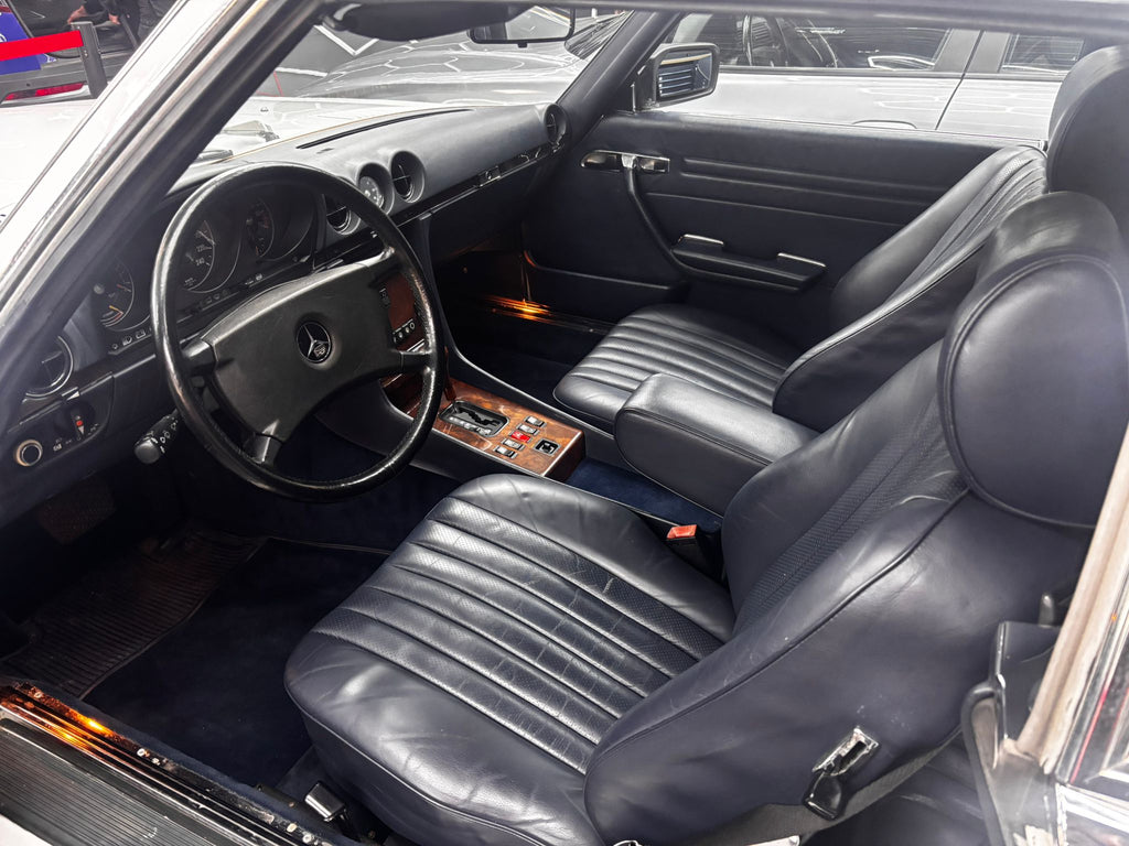 Mercedes-Benz SL 500 (R107) Deutsches Fahrzeug | H-Gutachten | neues Verdeck