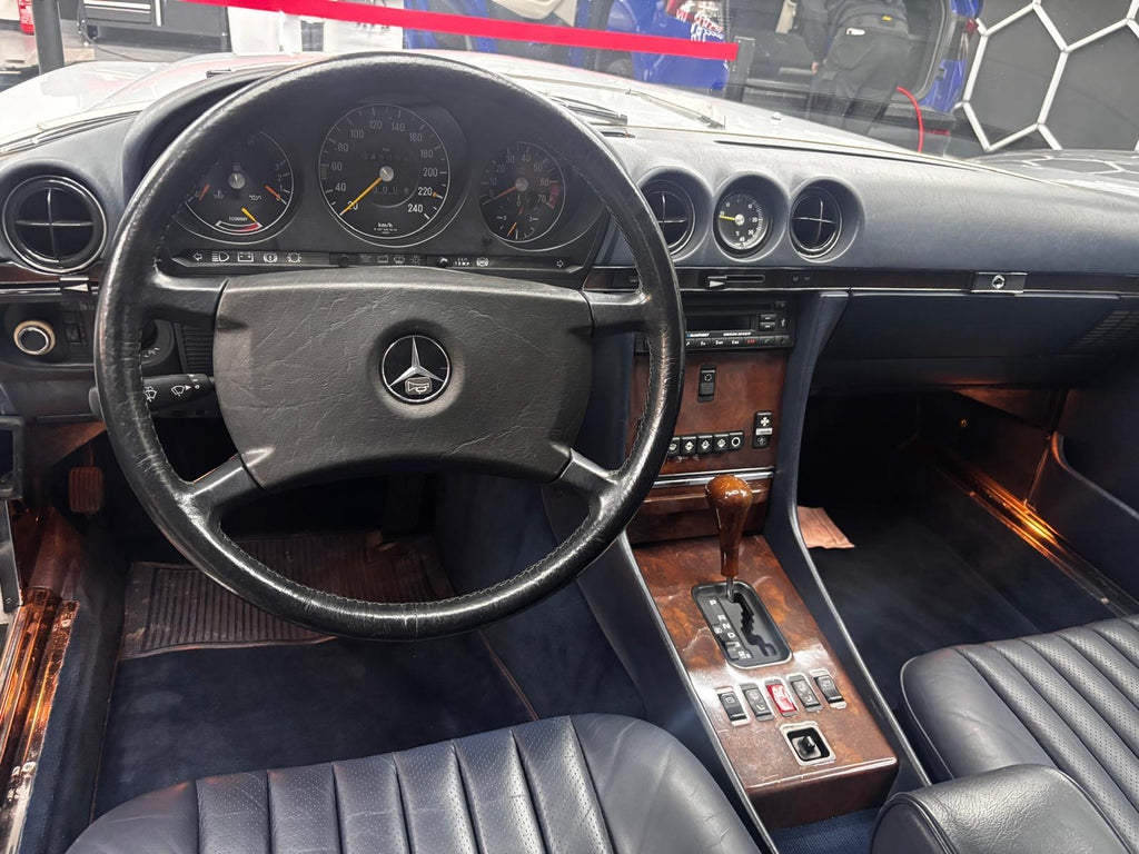 Mercedes-Benz SL 500 (R107) Deutsches Fahrzeug | H-Gutachten | neues Verdeck