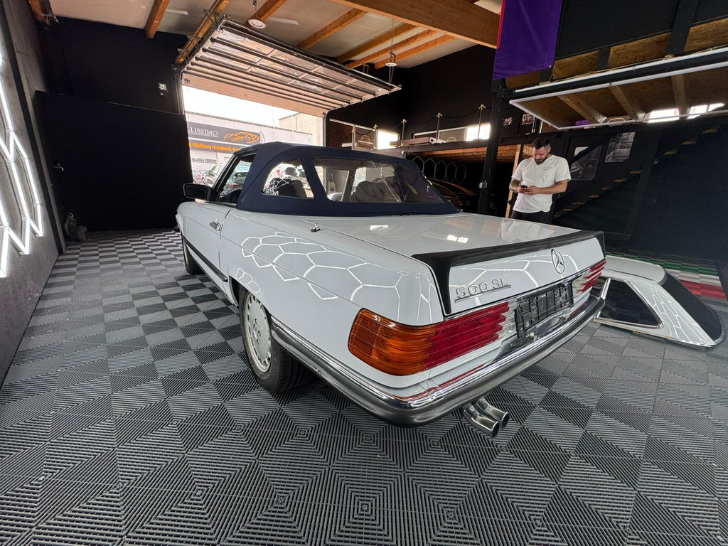 Mercedes-Benz SL 500 (R107) Deutsches Fahrzeug | H-Gutachten | neues Verdeck