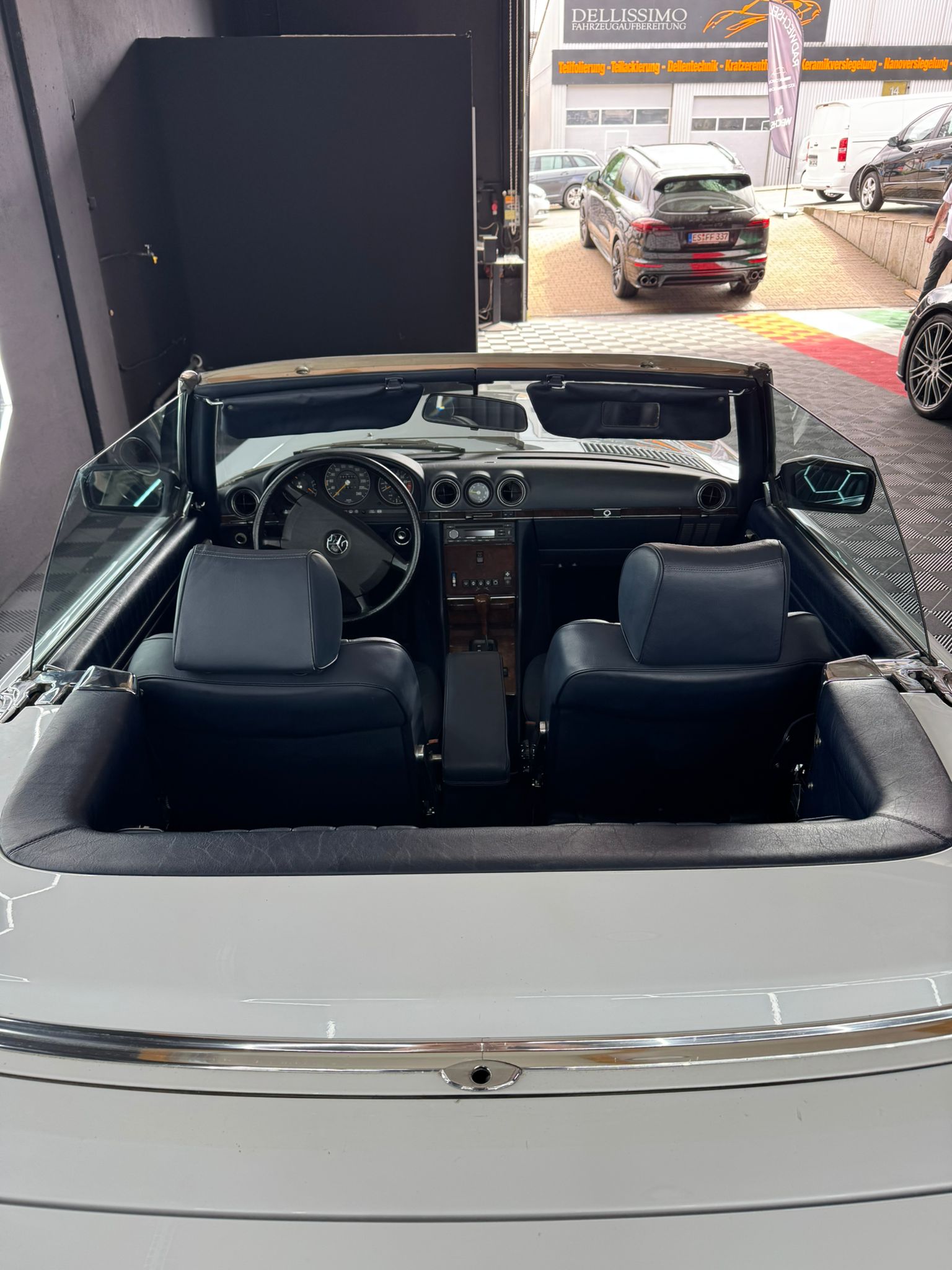 Mercedes-Benz SL 500 (R107) Deutsches Fahrzeug | H-Gutachten | neues Verdeck