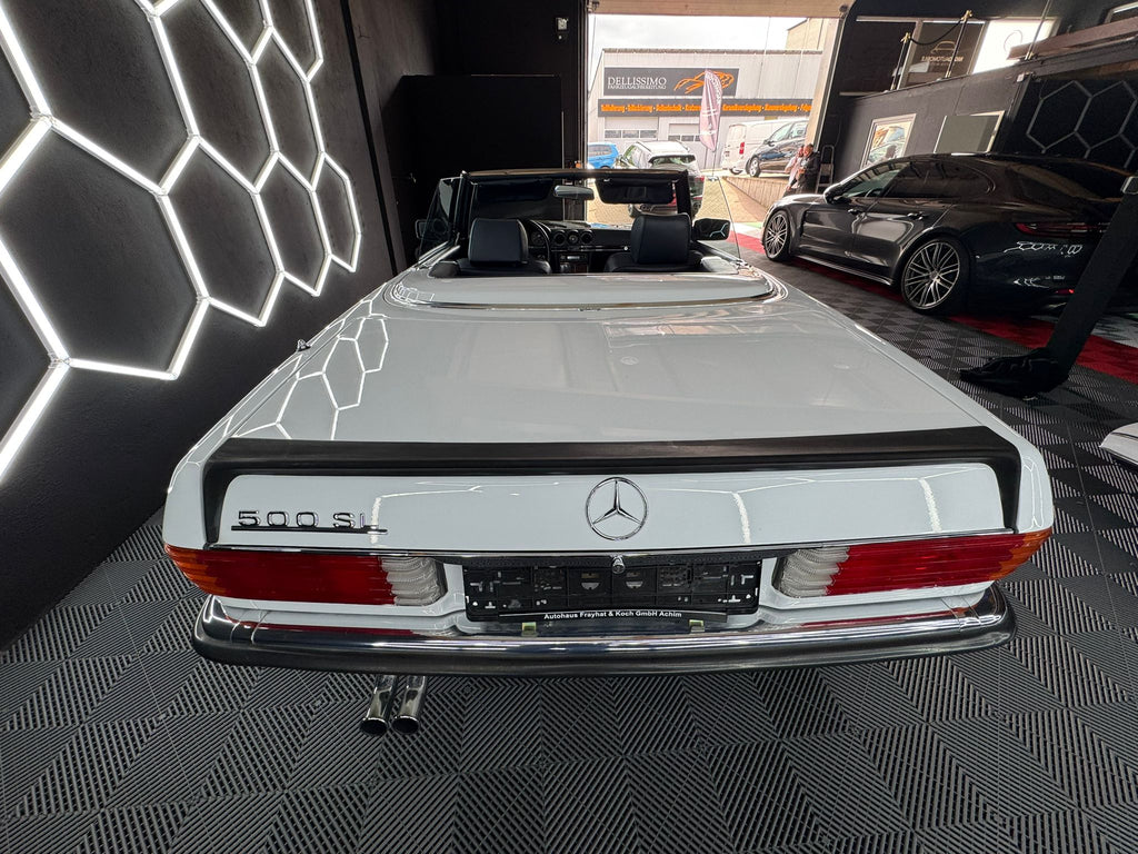 Mercedes-Benz SL 500 (R107) Deutsches Fahrzeug | H-Gutachten | neues Verdeck