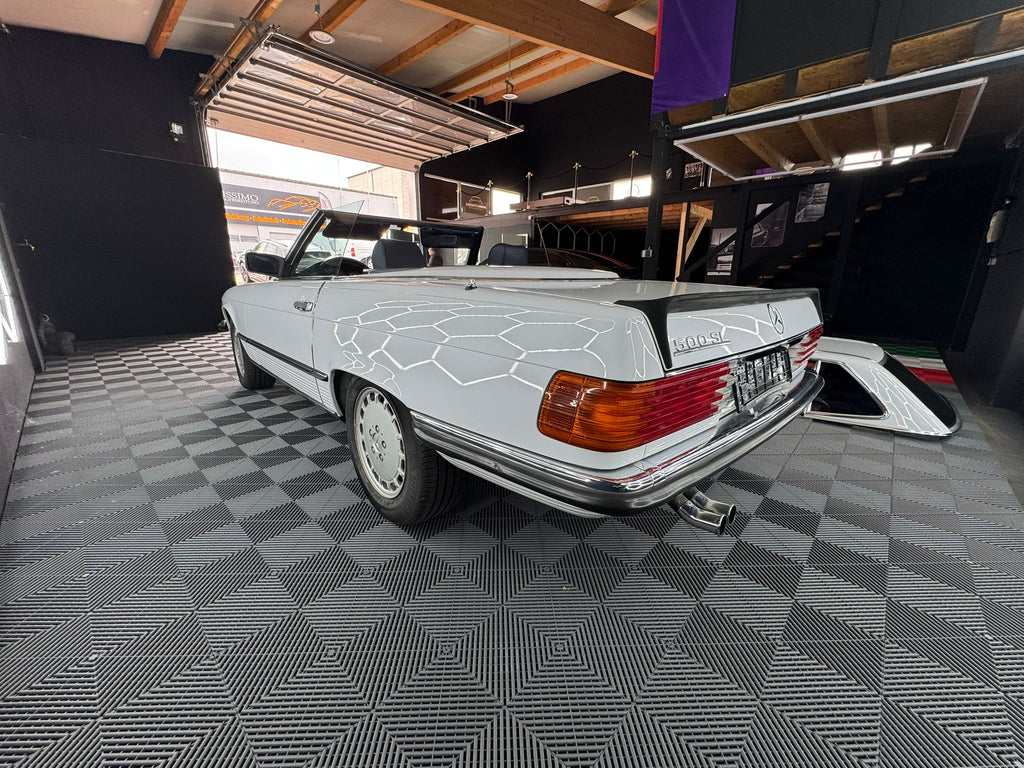 Mercedes-Benz SL 500 (R107) Deutsches Fahrzeug | H-Gutachten | neues Verdeck
