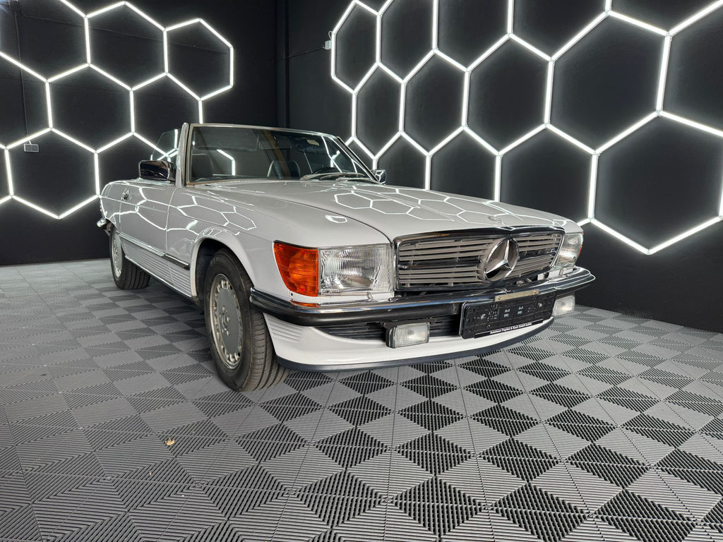 Mercedes-Benz SL 500 (R107) Deutsches Fahrzeug | H-Gutachten | neues Verdeck